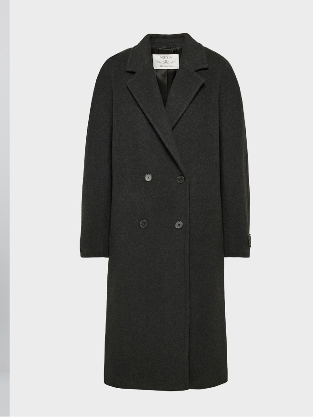 Aritzia The Slouch Coat - Soft Wool Cashmere